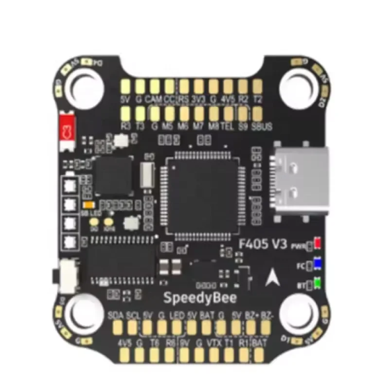 SpeedyBee F405 V3 BLS 50A 30x30 FC&ESC Stack Flight Controller Bls 4-In-1 Esc 3-6S Lipo Flightcontroller for Fpv Drone